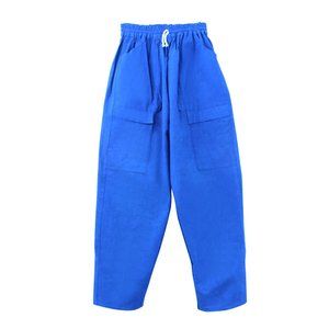 Blue Mens Casual Baggy Yoga Trousers